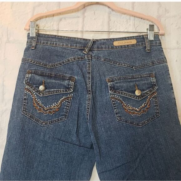 COS JEANS Cropped Embellished Classic Jeans 10 - Picture 10 of 10